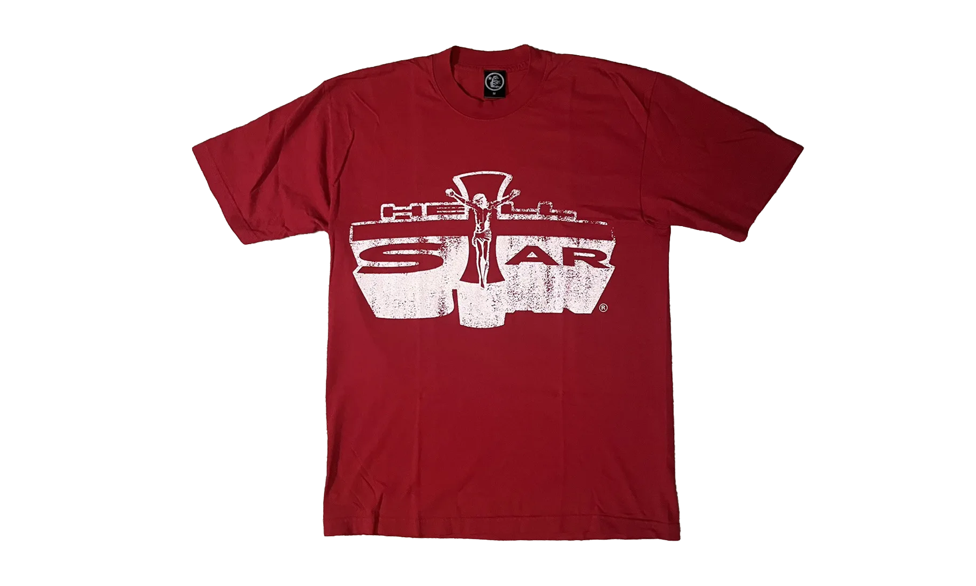 Jesus Emblem T-Shirt "Burgundy" HSR108