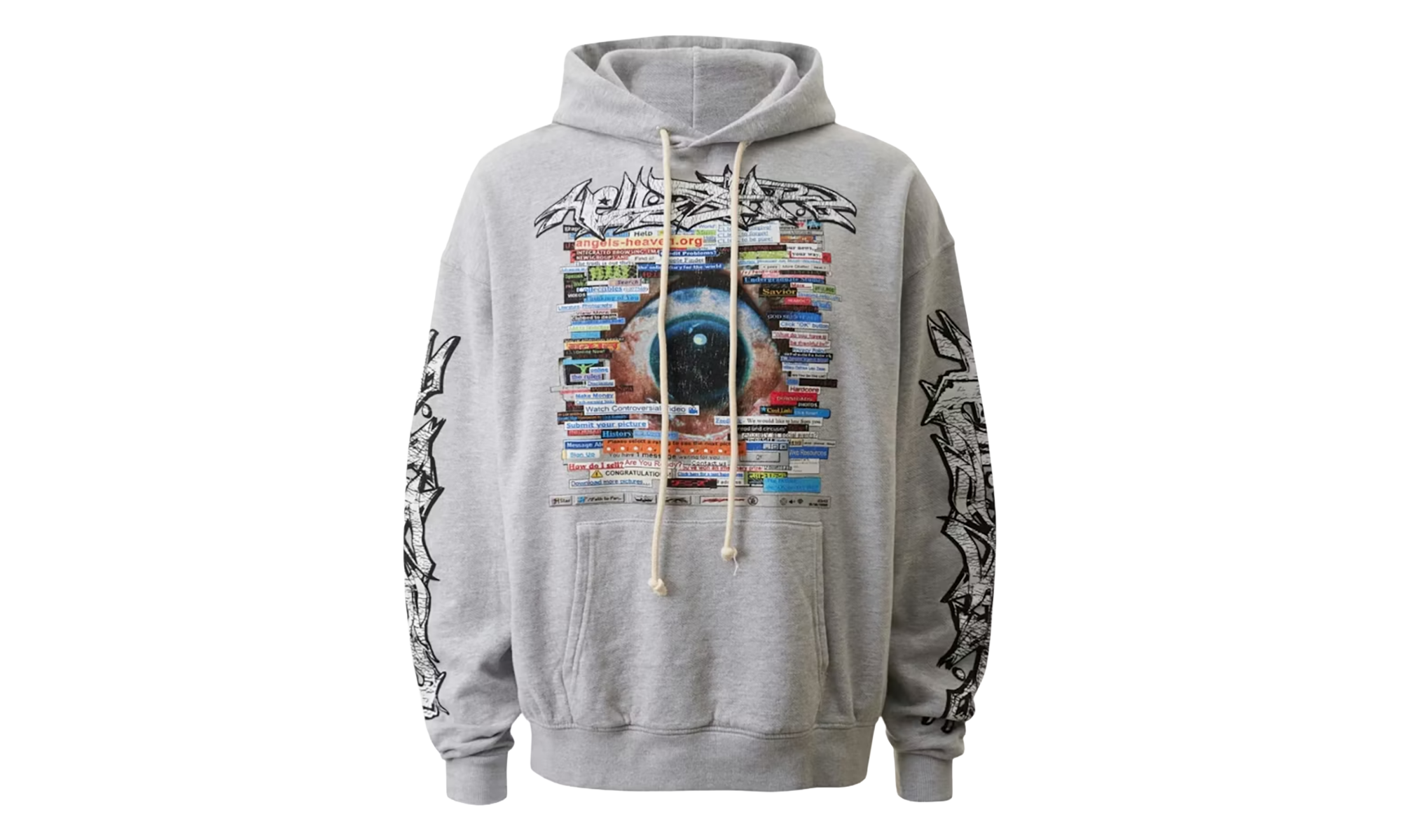 Hellstar Links Hoodie "Grey" HSR273