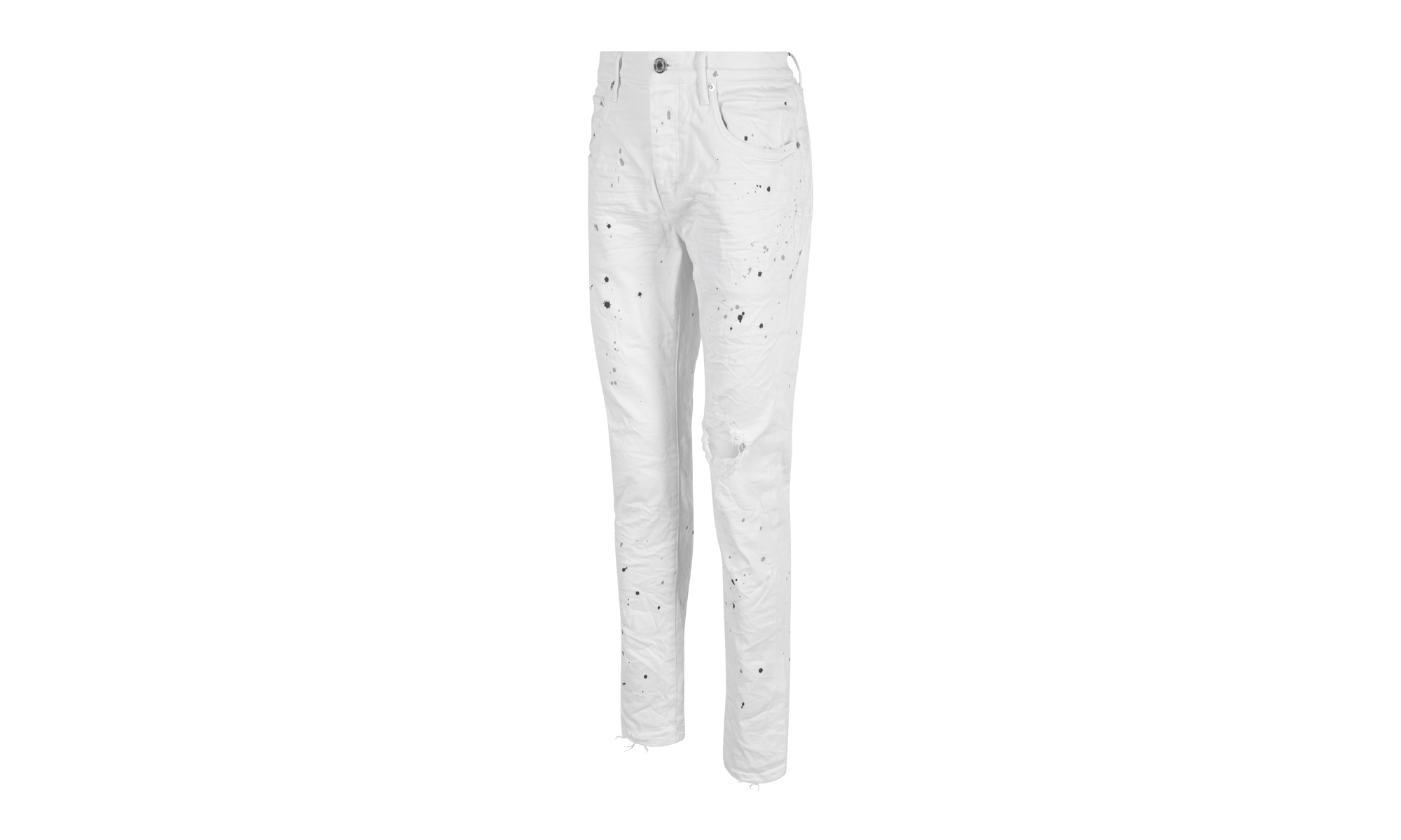 Low Rise Skinny Jeans "OPTIC WHITE" P001 OWPB122