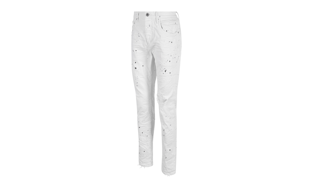 Low Rise Skinny Jeans "OPTIC WHITE" P001 OWPB122