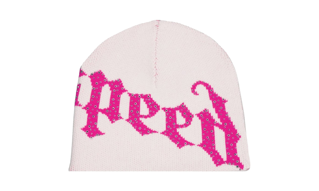 OG Logo Studded Beanie "White / Pink" HS2QJBM0