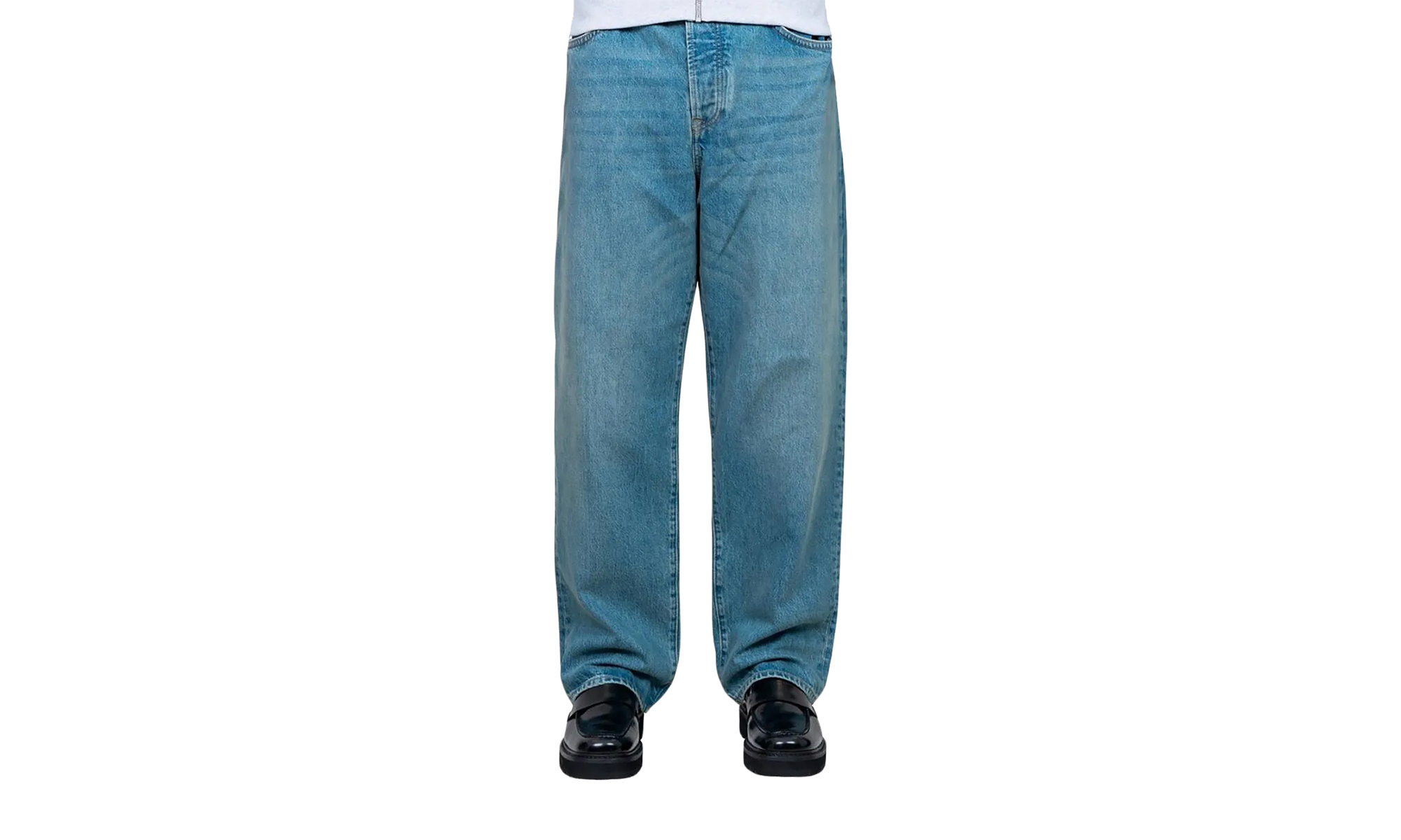 Big Ol Denim High Waisted Jean "WASB WASHED BLUE" 116599 WASB