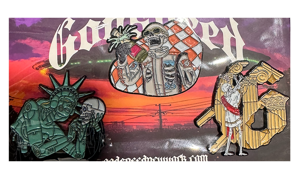 NYC Pins (3 Pieces) "Multicolor" GS045