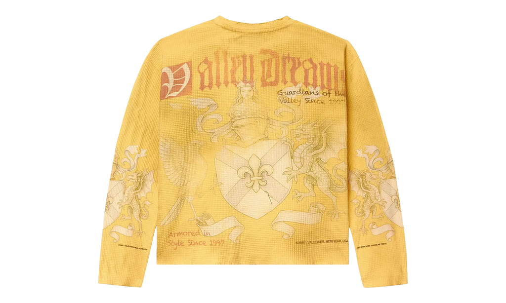 CELESTIAL THERMAL SWEATSHIRT "YELLOW" VAL123