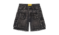 Octagon Cargo Denim Shorts "Black" 6E4TXZGM