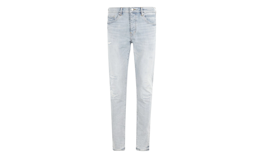 Kivu Skinny Repair Jeans "Light Indigo" P001 KVRL425