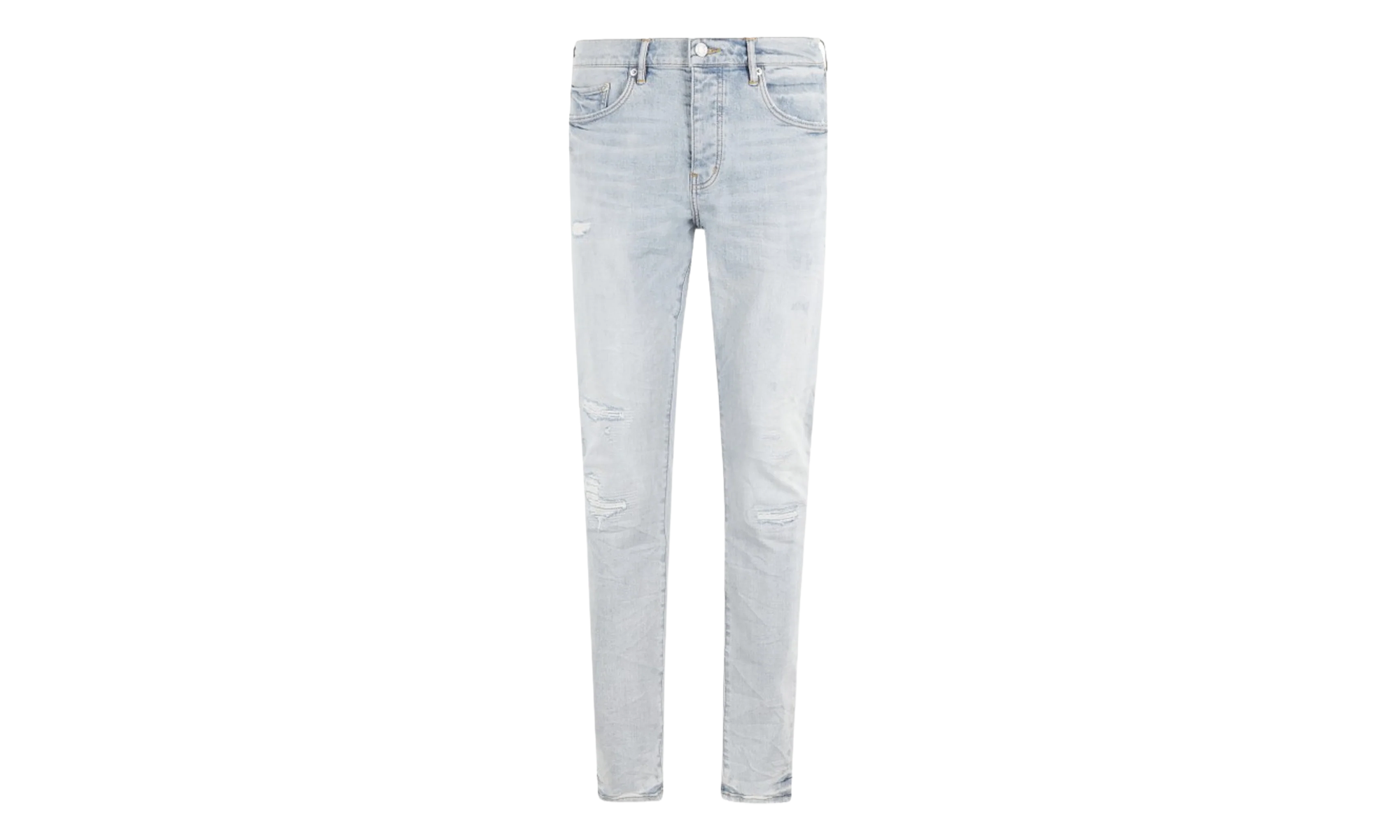 Kivu Skinny Repair Jeans "Light Indigo" P001 KVRL425
