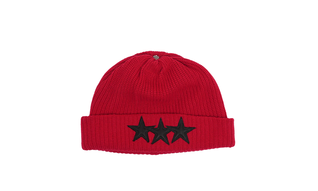 Sludge Star Patch Beanie "Red" CHRM0524
