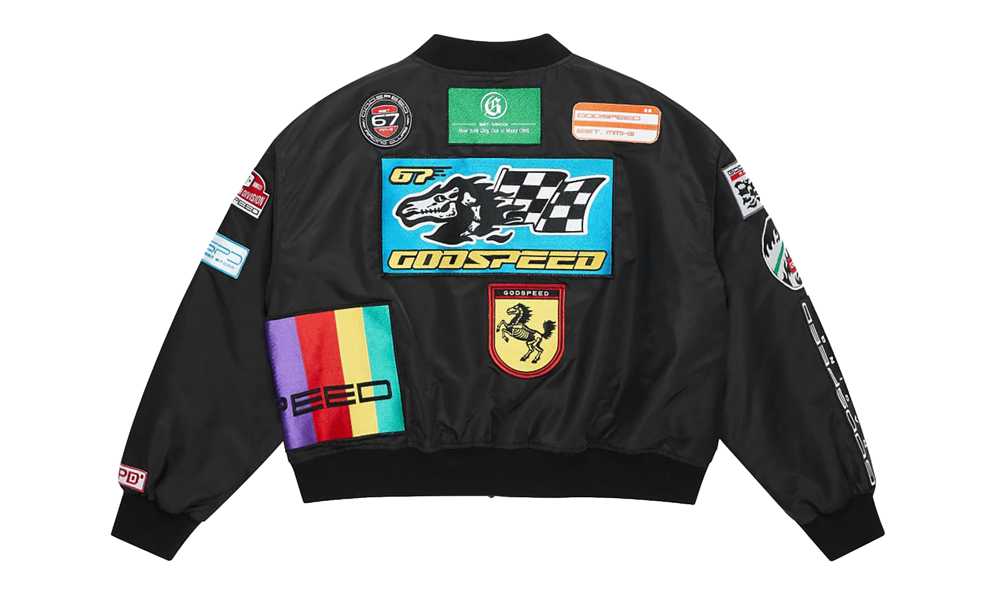 GRC Members Bomber Jacket "Black" GS178
