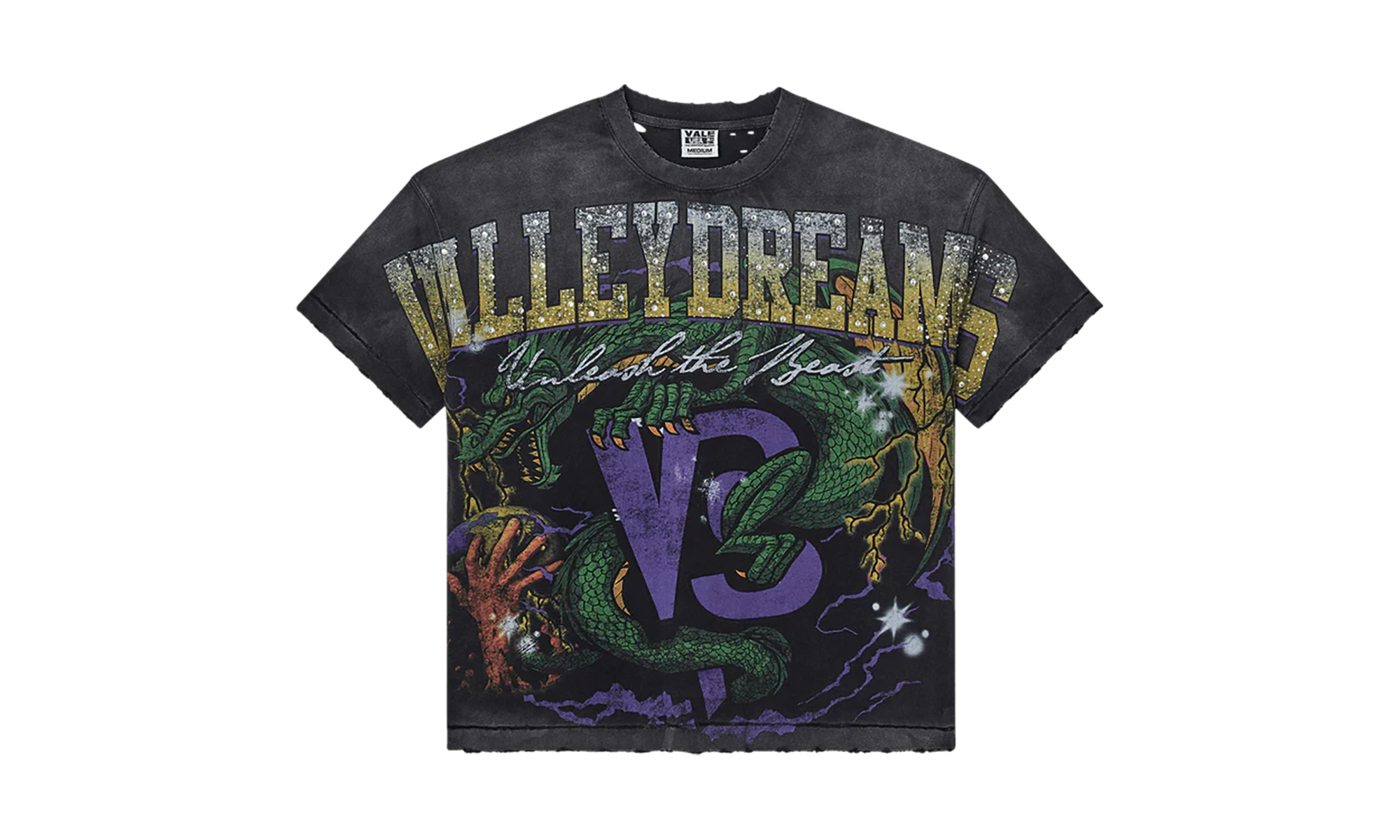 Enter The Dragon Tee "Black" VALE 08 002 ETDT BK