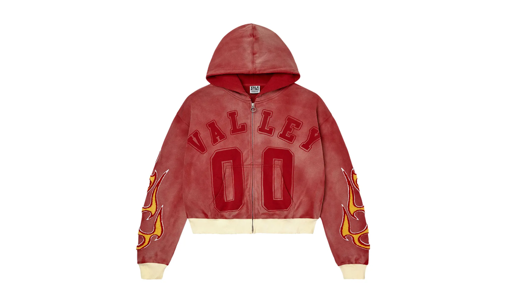 Chimera Zip Up Hoodie "Red" VALE 10 007 CZUR RD