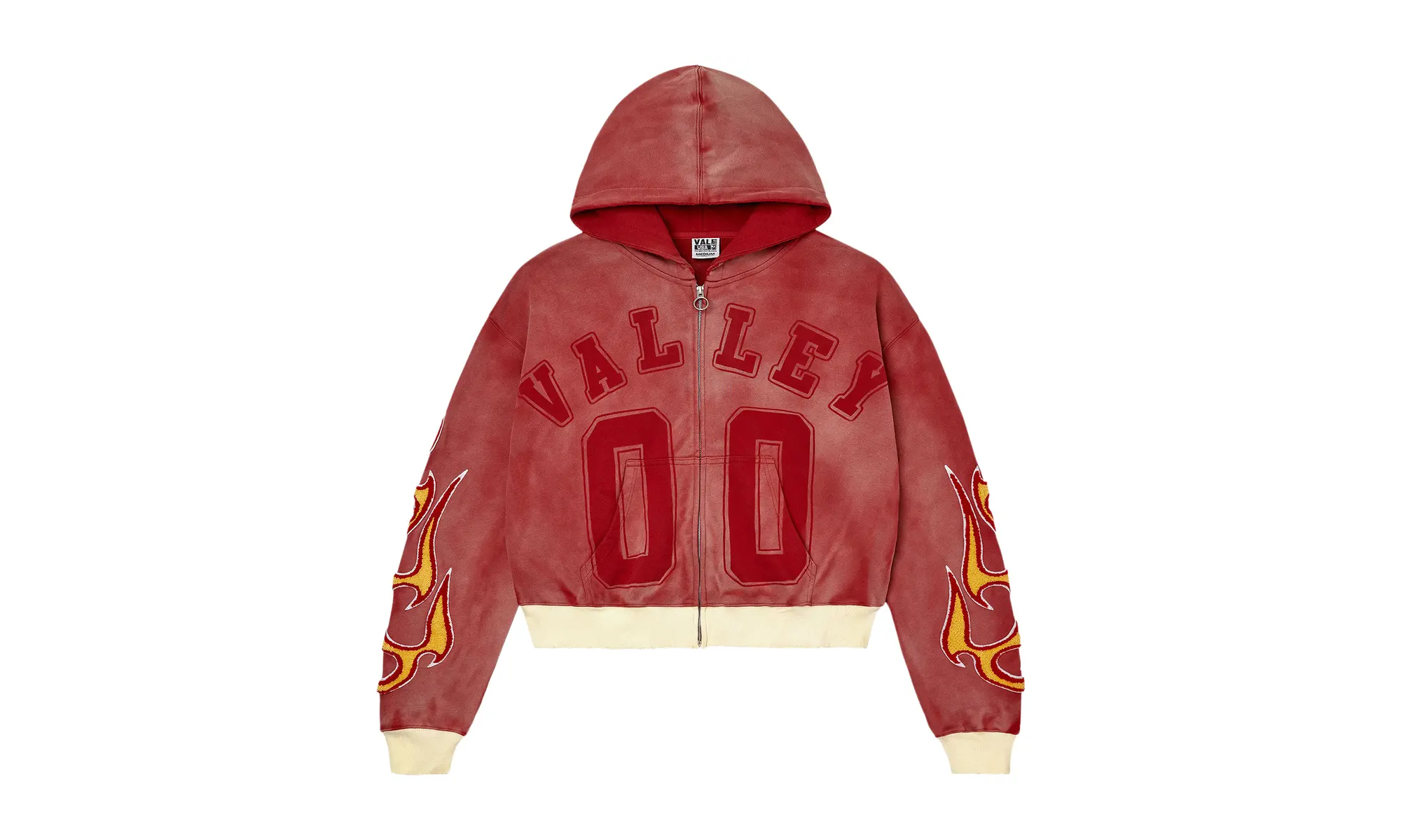 Chimera Zip Up Hoodie "Red" VALE 10 007 CZUR RD