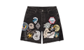 Patchwork Denim Shorts V2 "Black" BYN98EIA