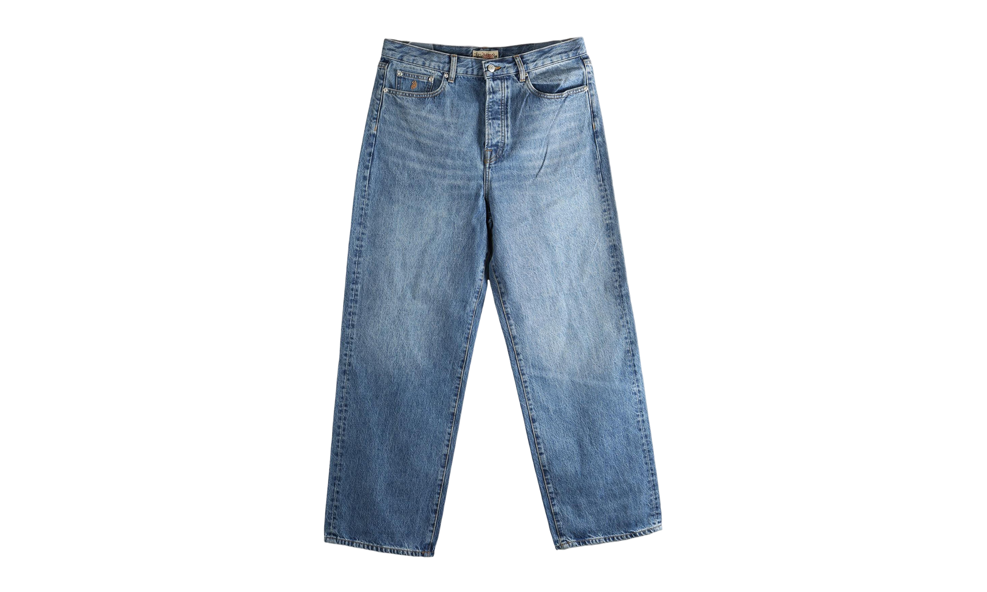 Relaxed Denim Jeans "MEDIUM BLUE" 116671 MEDB