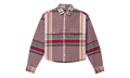 Fade LS Cropped "Purple Plaid" M3012 NPPS226