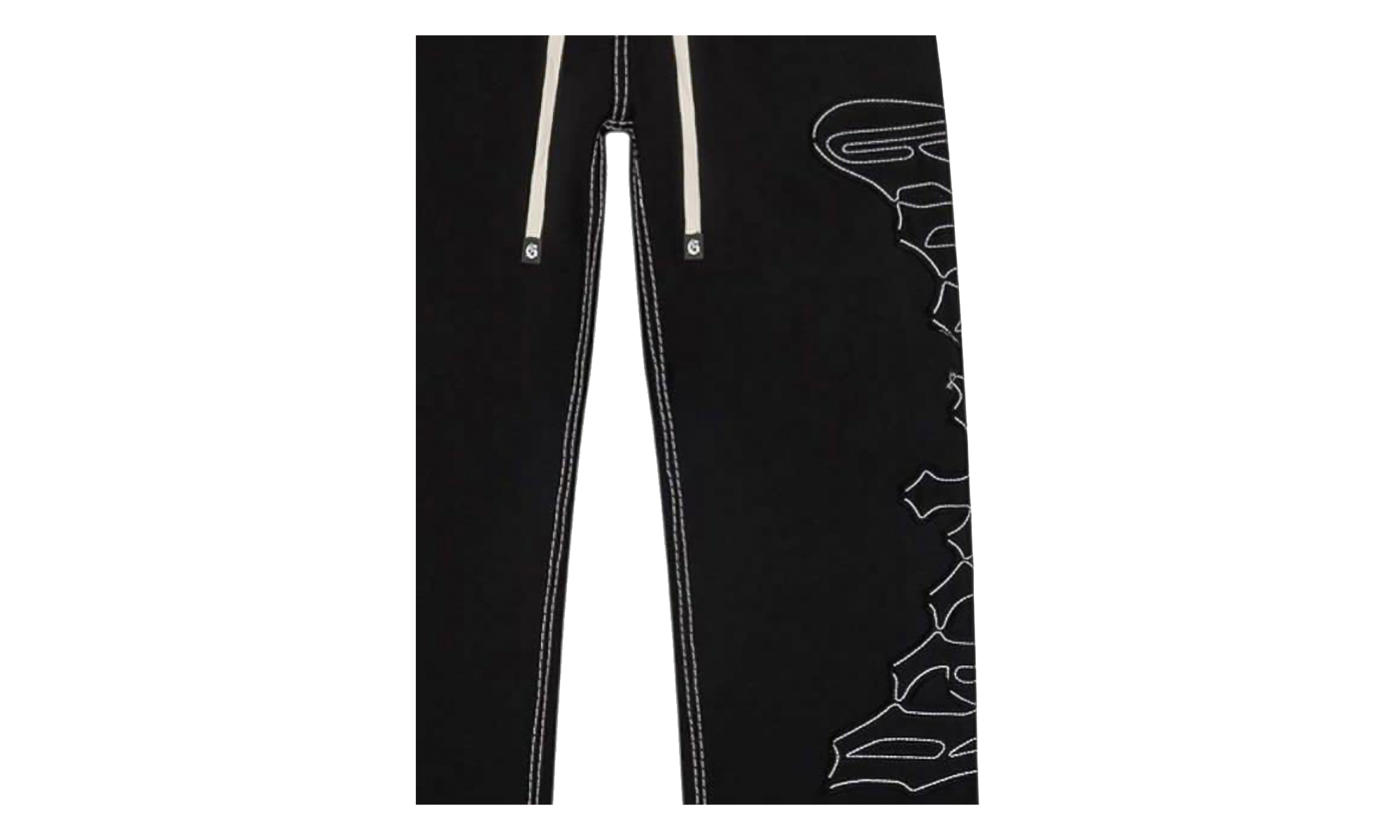 OG Logo Sweatpants "Stitched Black" GS128