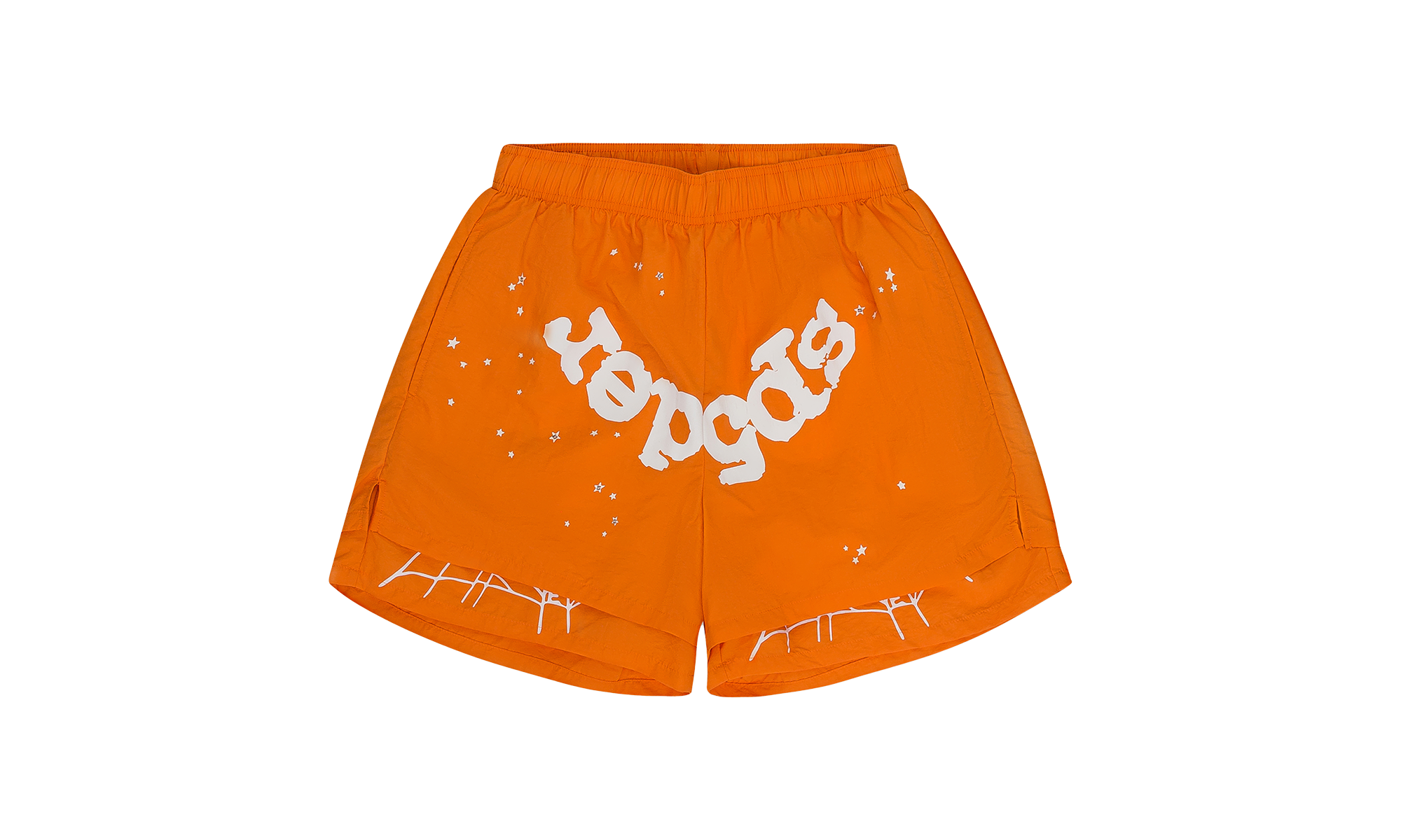 OG WEB DOUBLE LAYER SHORTS "Orange" SP5der71