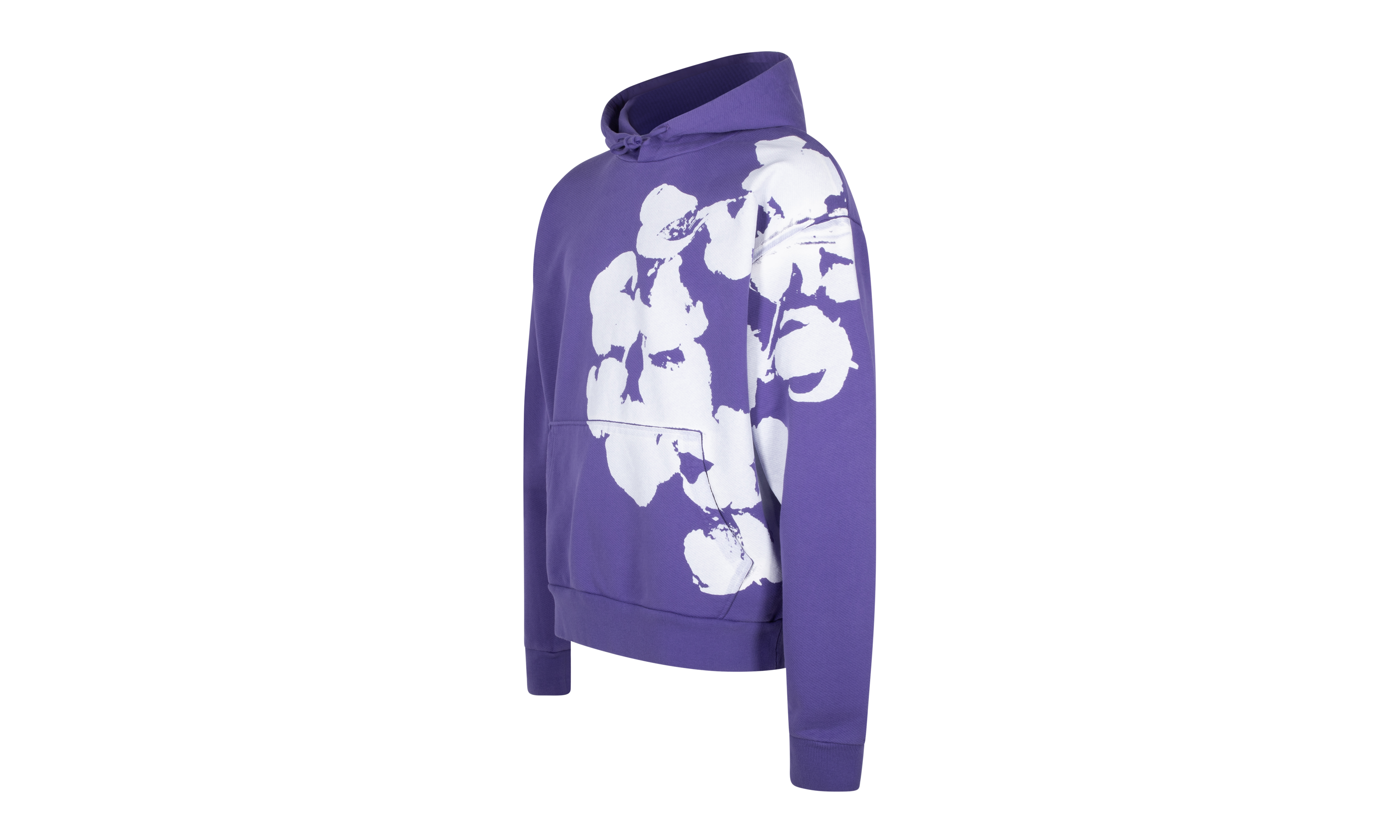 Big Cotton Wreath Sweatshirt "Purple" DT092