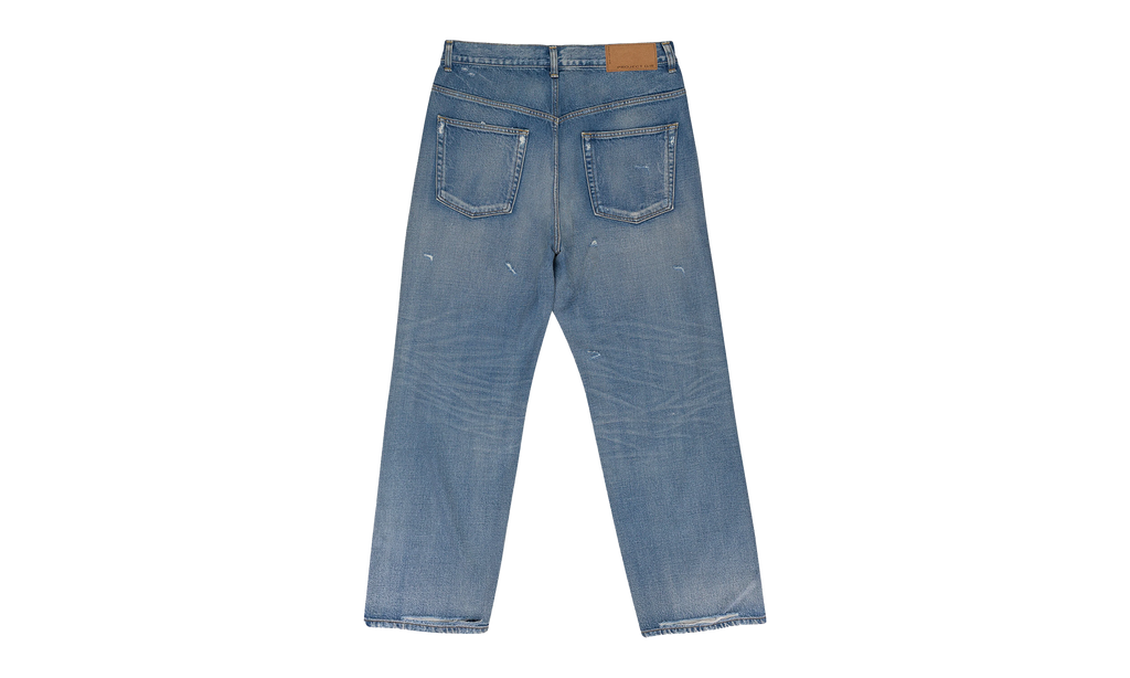 Sprayed Reflective Paint Skinny Jeans "White" XJNS 0003