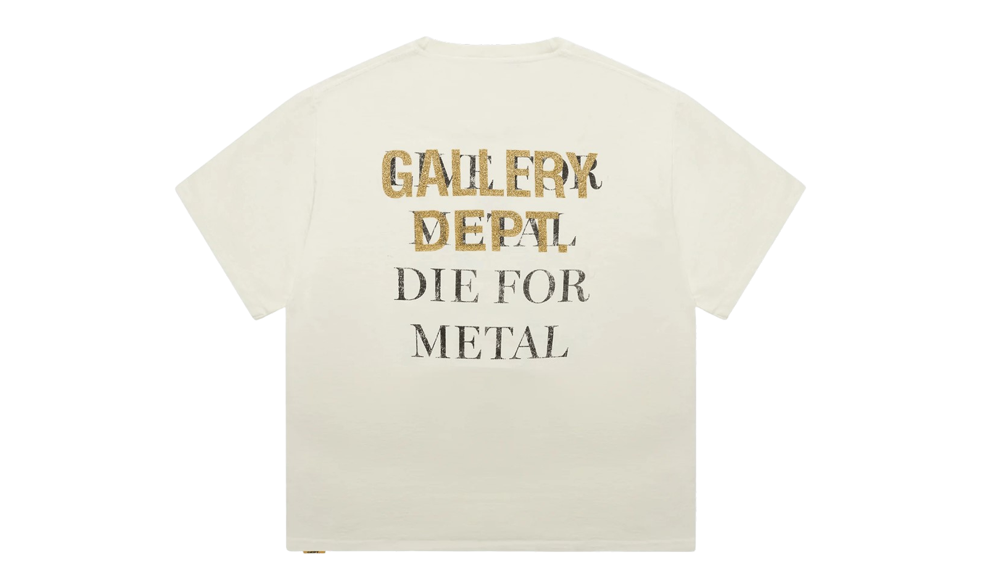 Live For Metal Short Sleeve Tee Shirt "White Multi" GD106
