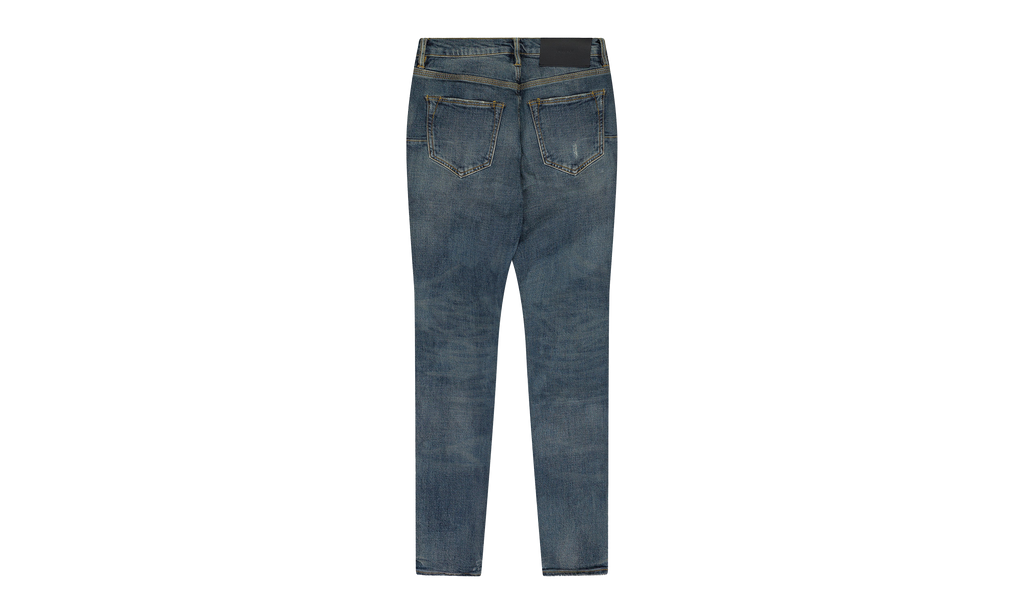 Indigo Perforated Denim "Indigo" P001 SPFD424