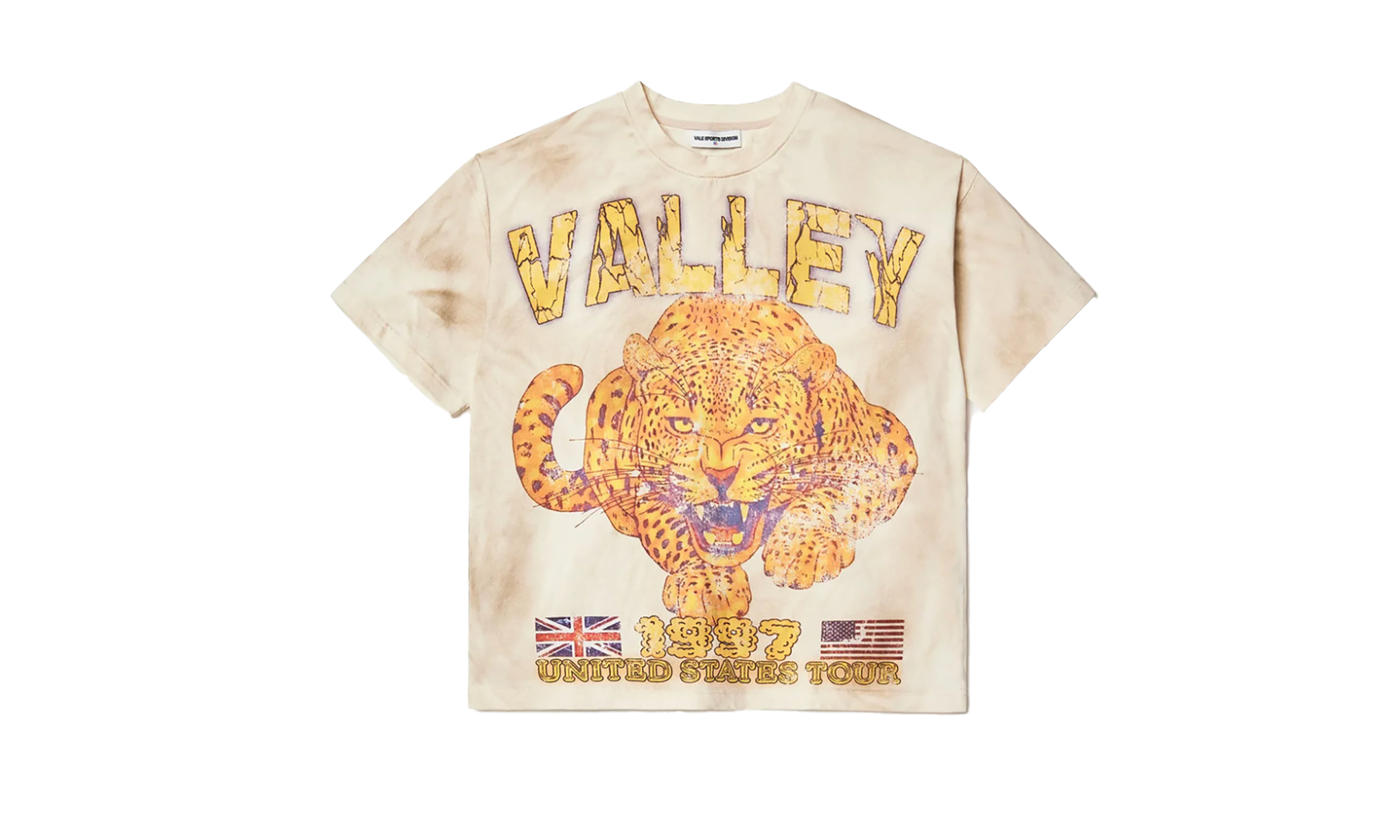 Cheetah SS Tee "Beige" 11451 1SS2504VFCTW WHIT