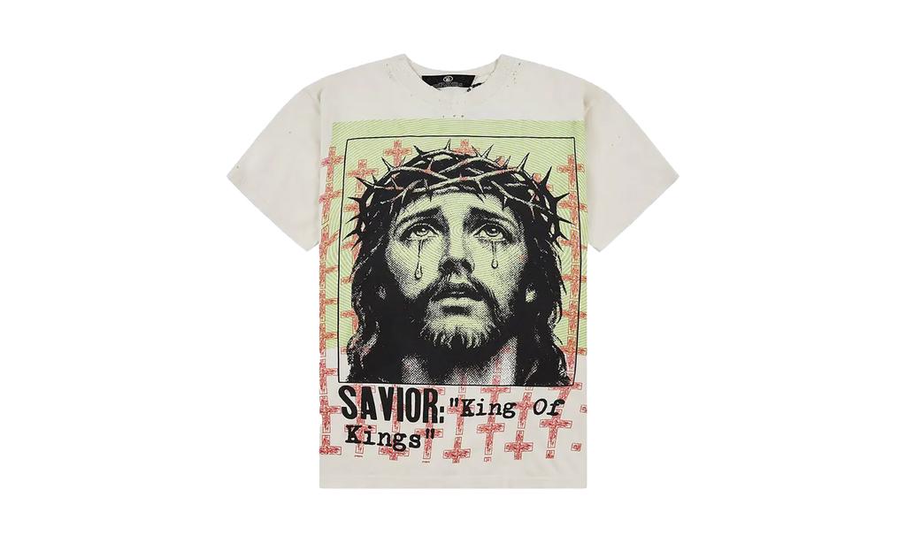 JESUS SS Tee "White" HSR065