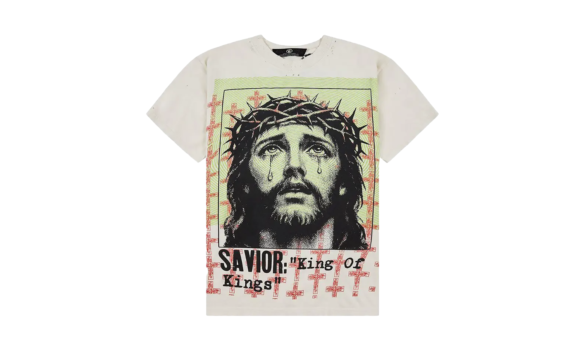 JESUS SS Tee "White" HSR065
