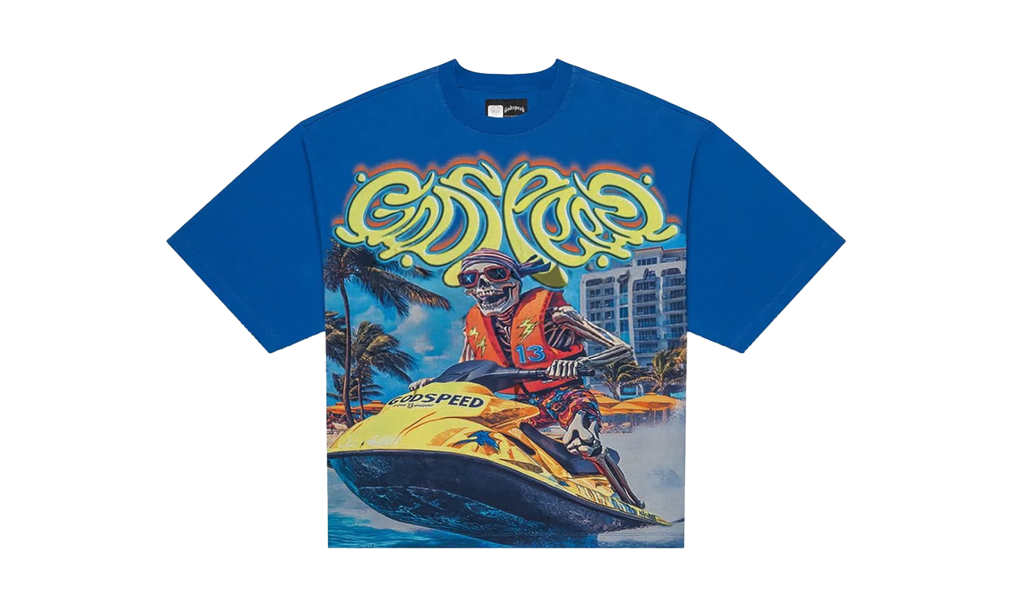 Wave Runner T-Shirt "Royal Wash" I4RDK515