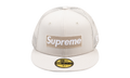 Supreme Box Logo Mesh Back New Era Hat "Stone" SU23215