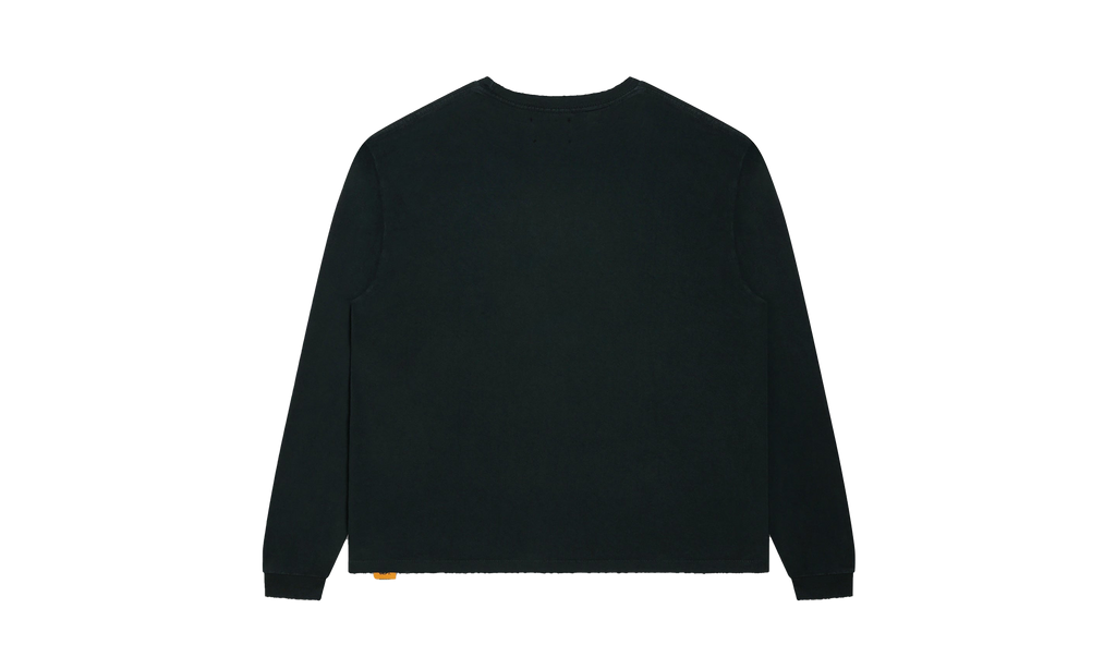 SKATE L/S TEE "Black" GD005