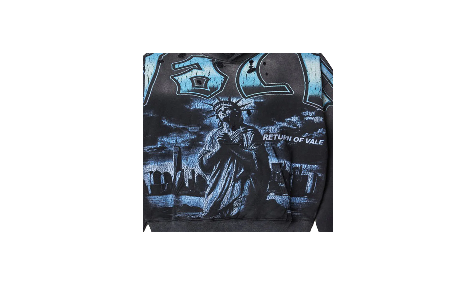 Return Of Vale Pullover Hoodie Black "Black" OSTG-VALVALE