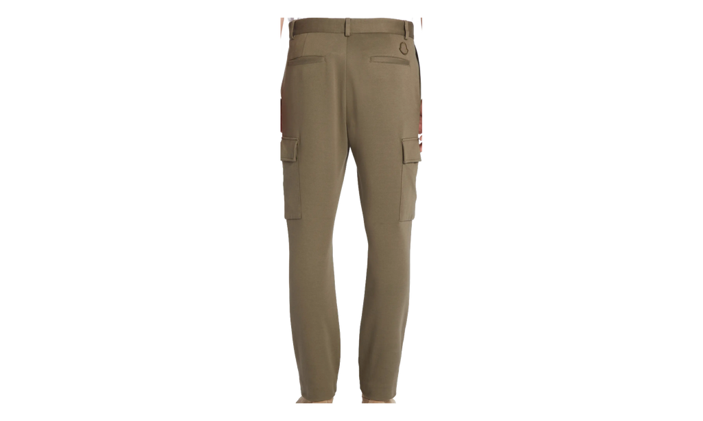 Pantalone Cotton Blend Jersey Cargo Pants "Sportivo Brown" MON01