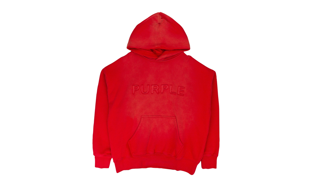 FLEECE PO HOODY HOODIES "RED" PRP XHDS 0045