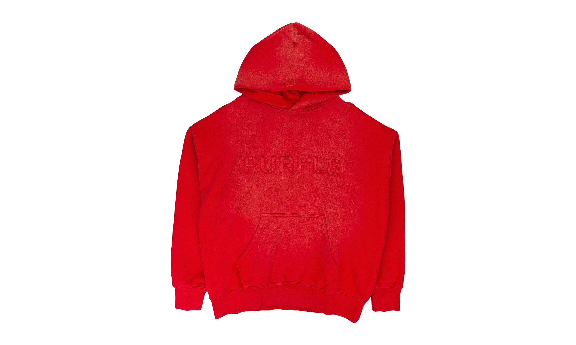FLEECE PO HOODY HOODIES "RED" PRP XHDS 0045