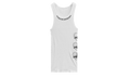Love You Rib Tank "White" CHRM0501