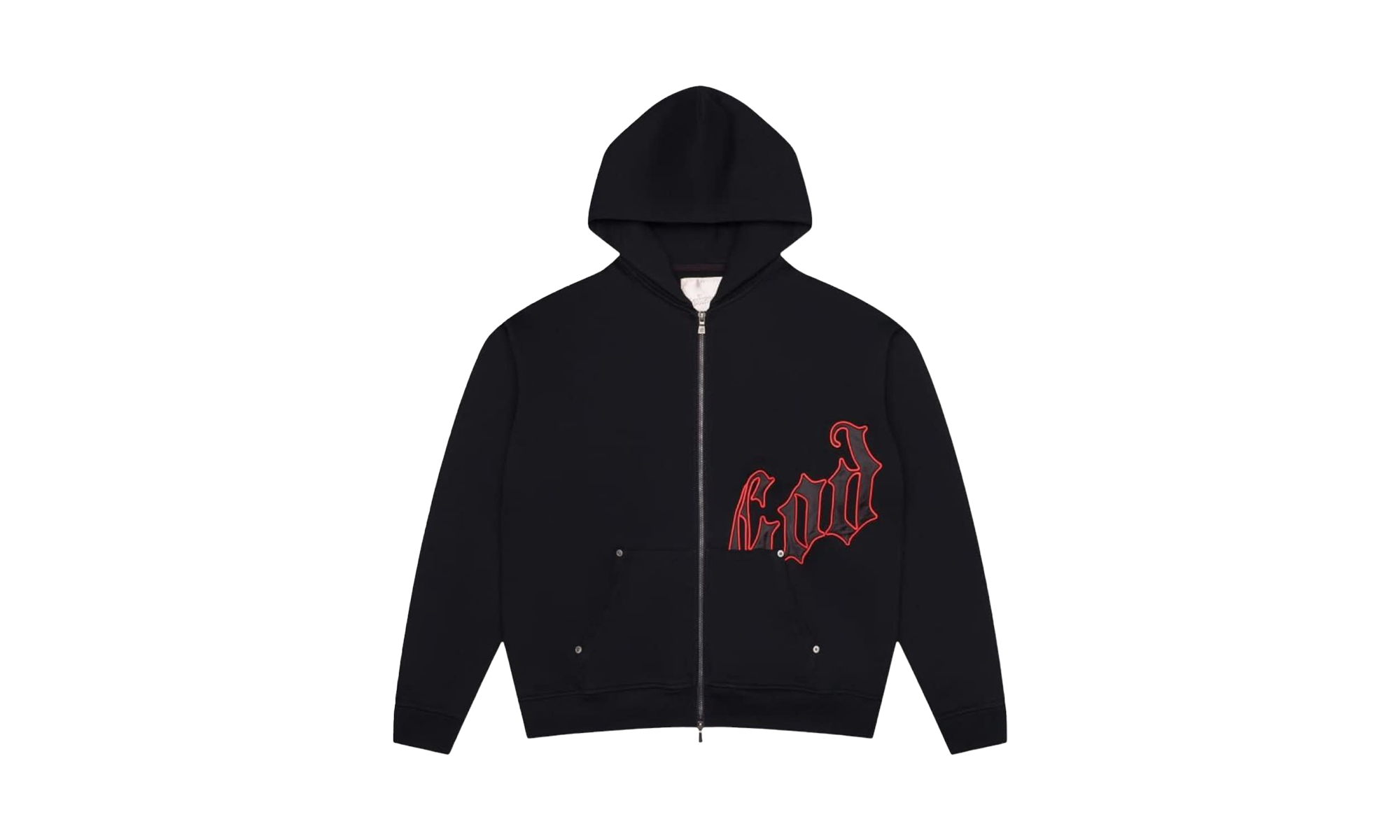 OG Logo V2 Hoodie "Black / Red Outline" XBH3XO93