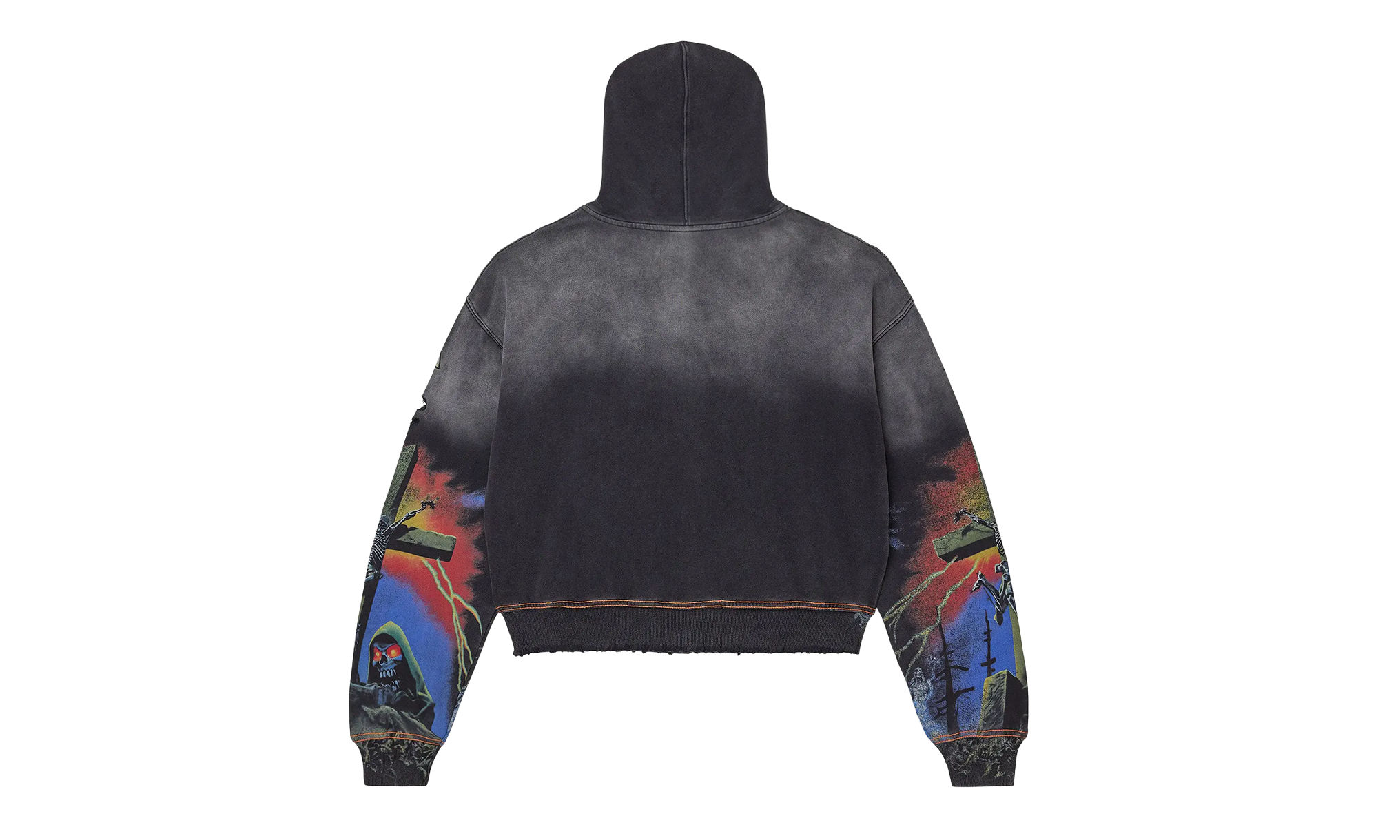 Damned Big Zip Up Hoodie "Black" VALE 11 007 VFDBZUB BK