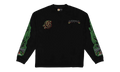Biker Nation Long-Sleeve T-Shirt "Black Wash" GS148