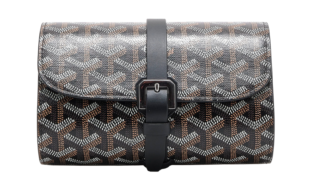 Double Travel Watch Case "Black" GOY14