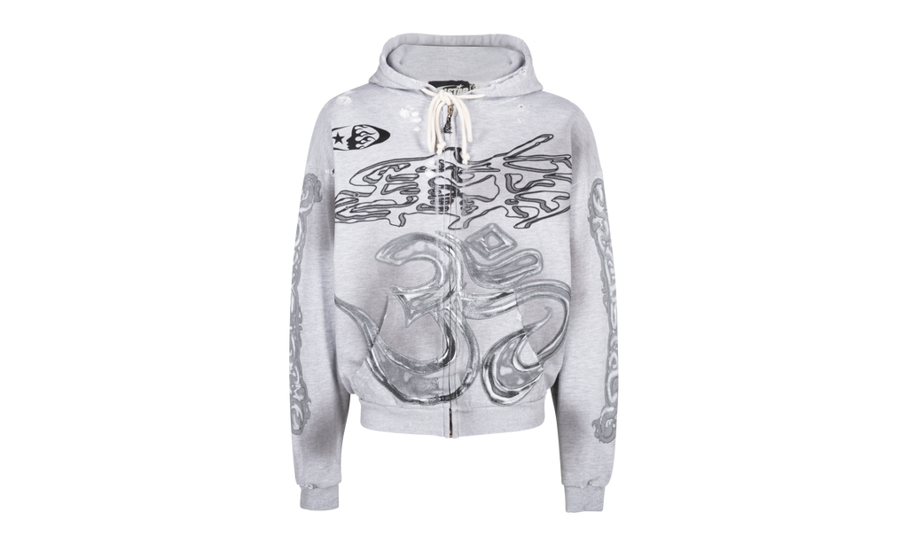 Yoga Zip-Up "Grey" HSR013