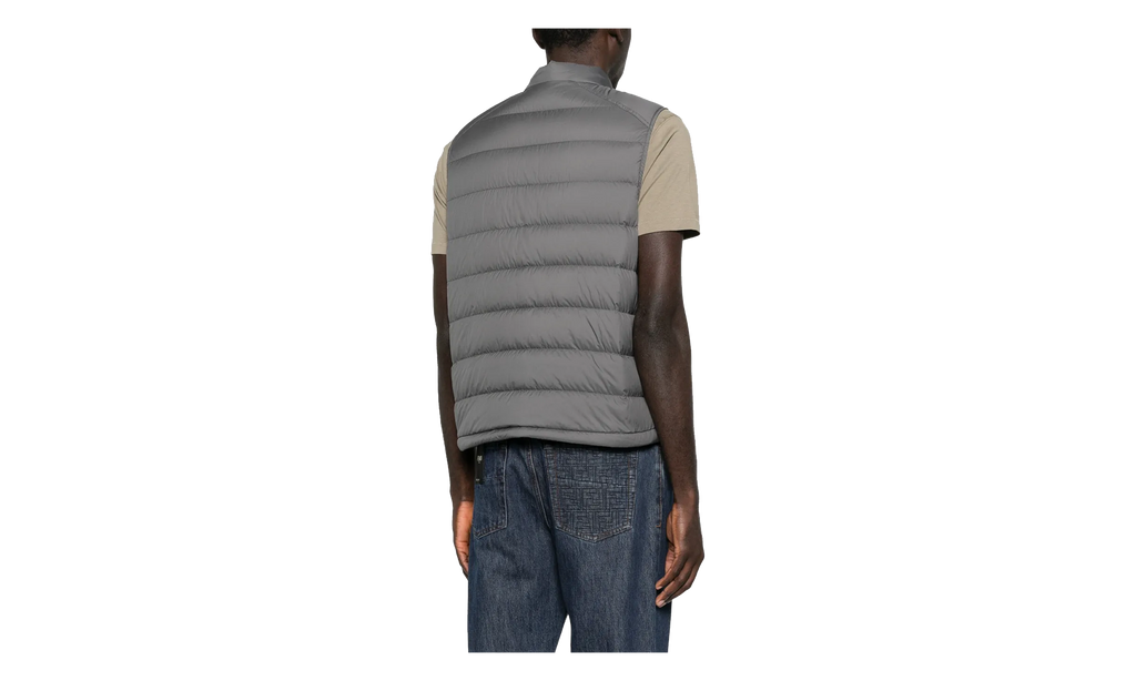 Barthe Stand Up Collar Vest "Thunderstorm" MON62