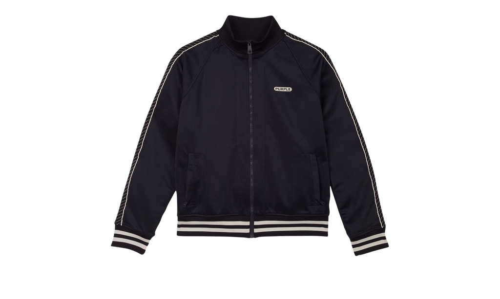 POLY TRICOT TRACK JACKET BLACK BEAUTY "Black" P414 PBBJ422