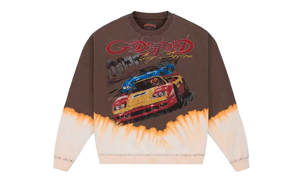 F.T.W Sweatshirt "Brown Bleached Wash" GS107