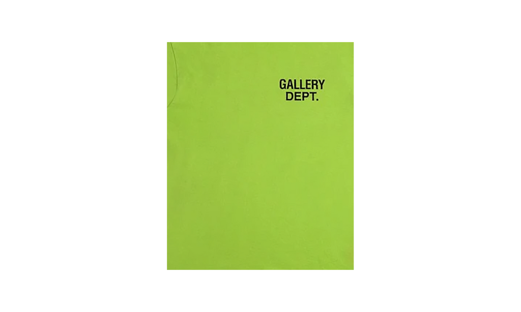 Souvenir T-Shirt "Lime Green / Black" D405165B