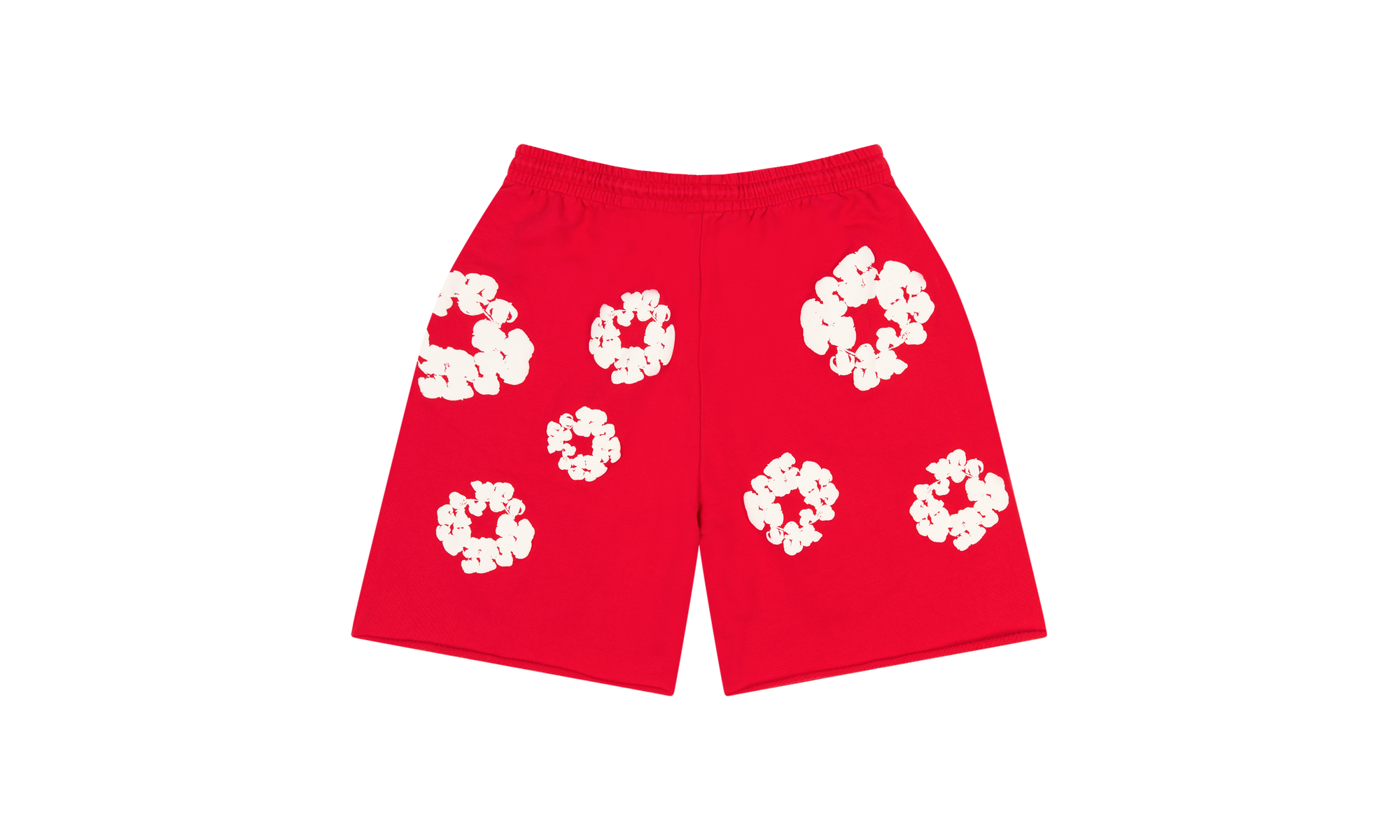 Cotton Wreath Sweatshorts "Red" DT164