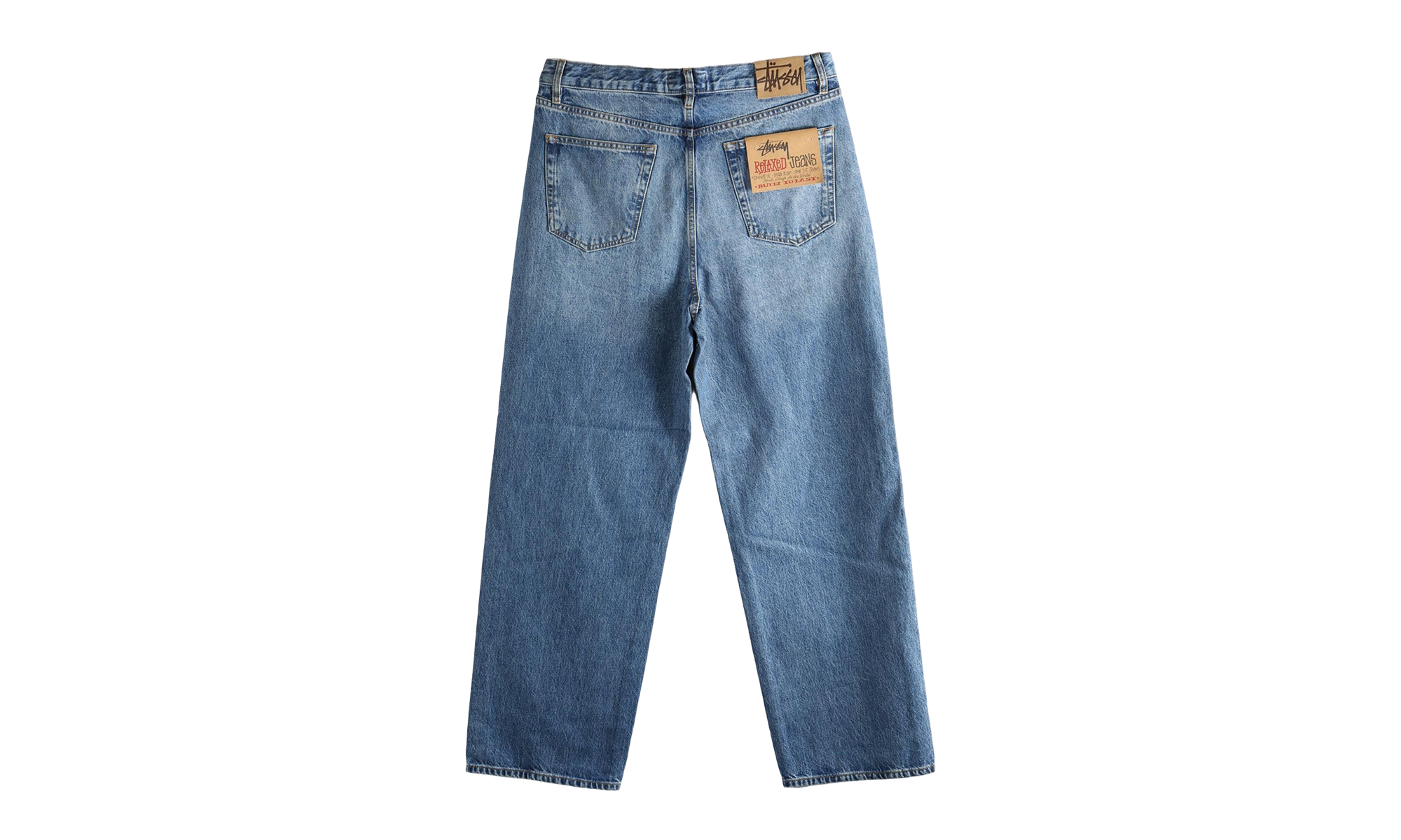 Relaxed Denim Jeans "MEDIUM BLUE" 116671 MEDB