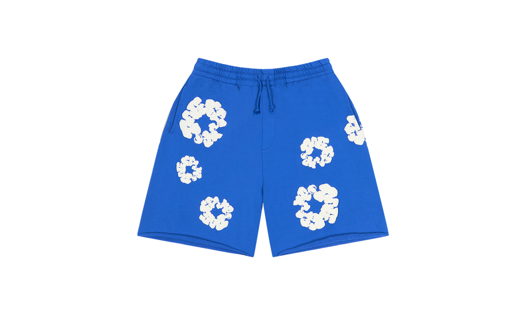 Cotton Wreath Sweatshorts "Blue" DT165
