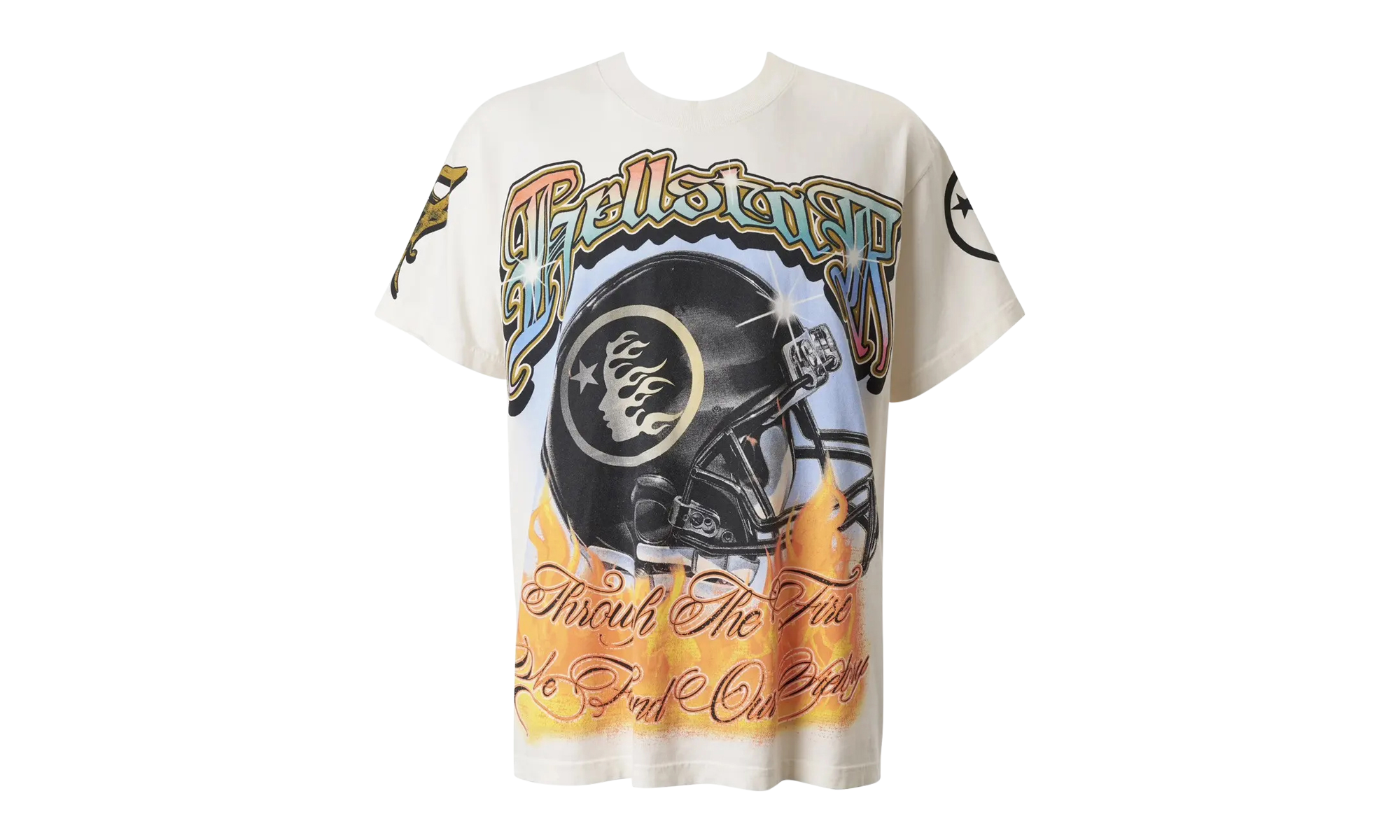 HELMET TEE "Cream" HSR172