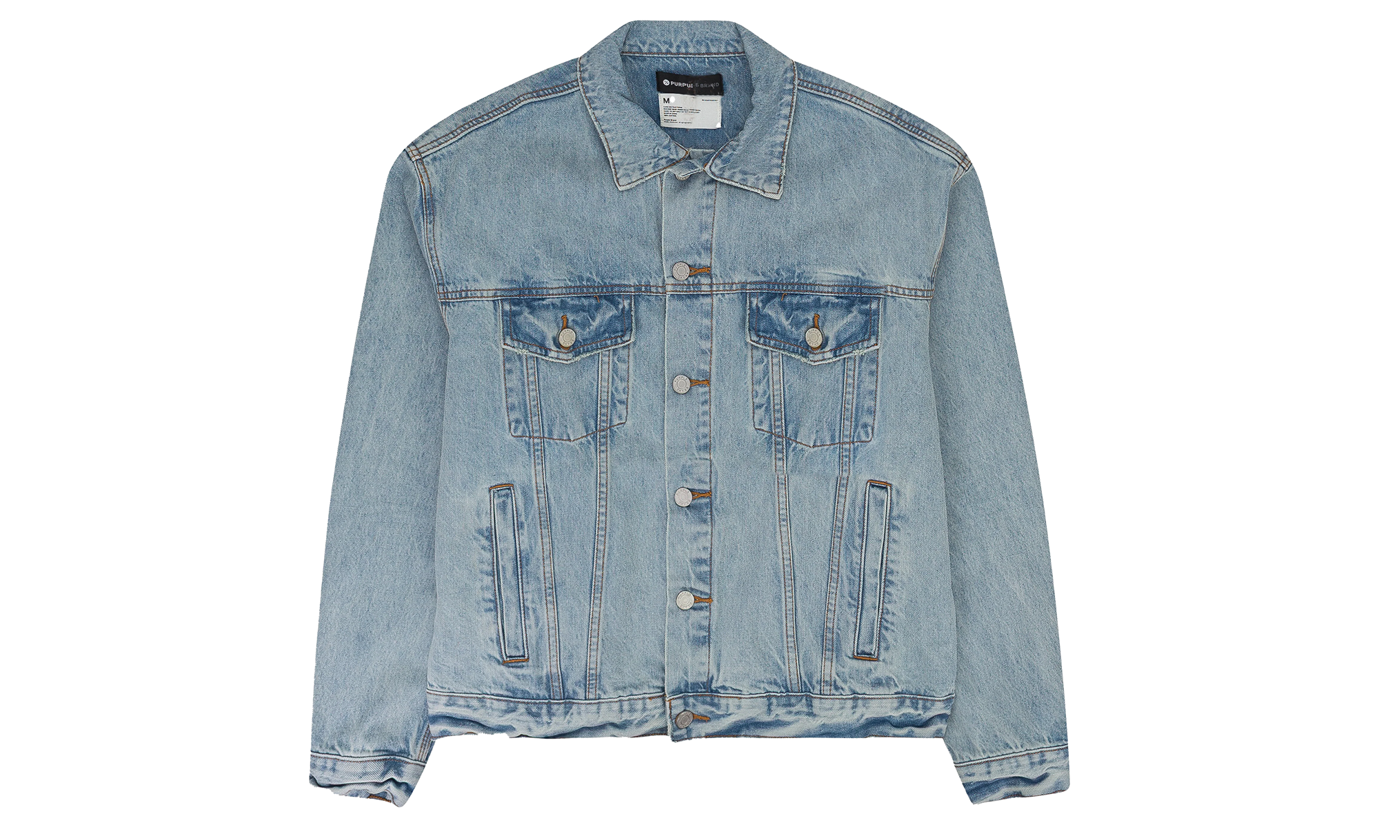 LIGHT EMBROIDERED OVERSIZED JACKET "Indigo" PRP XOTW 0033